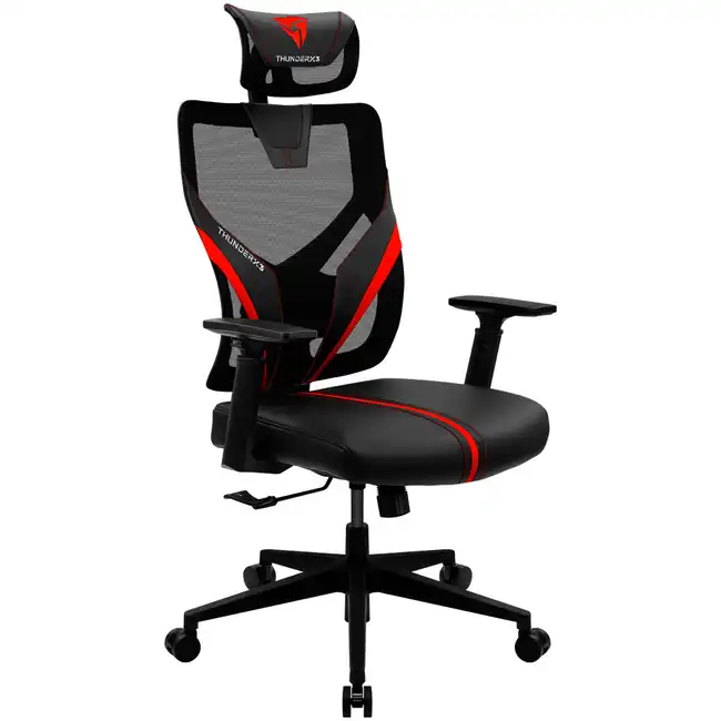 Компьютерный стул ThunderX3 YAMA1 Black/Red TX3-YAMA1BR