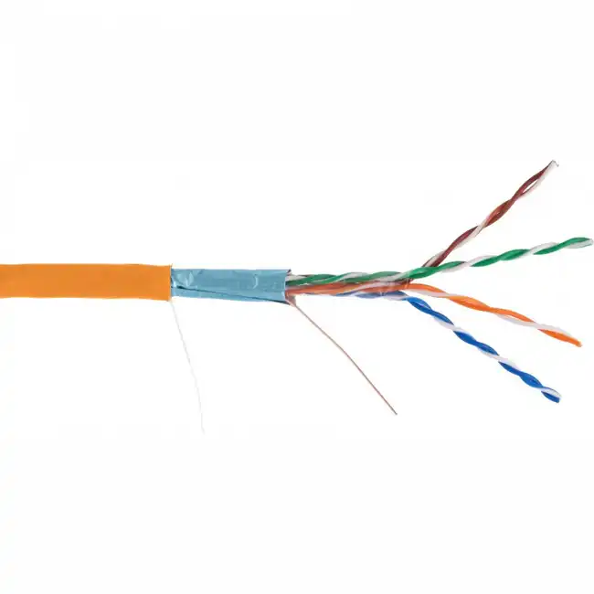 Кабель витая пара NETLAN EC-UF004-5E-LSZH-OR