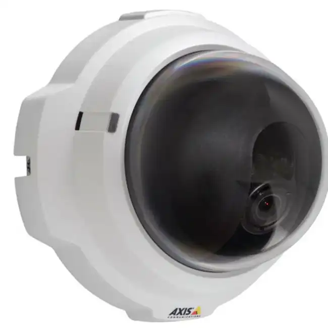 IP видеокамера AXIS 0336-001 (Купольная, Внутренней установки, Проводная, Вариофокальный объектив, 2.8 - 10 мм, 1/4", 1 Мп ~ 800x600)