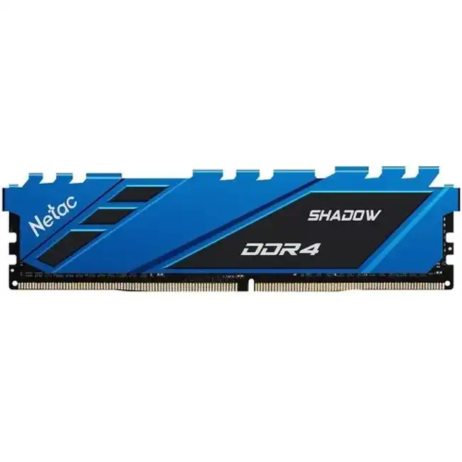 ОЗУ Netac Shadow NTSDD4P32SP-08B (DIMM, DDR4, 8 Гб, 3200 МГц)