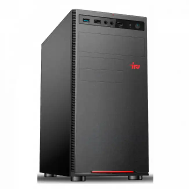 Персональный компьютер iRU Home 310H5SE MT 1652365 (Celeron, G5905, 3.5, 4 Гб, SSD)