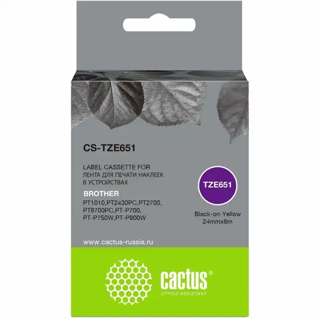 Расходный материал Cactus CS-TZE651