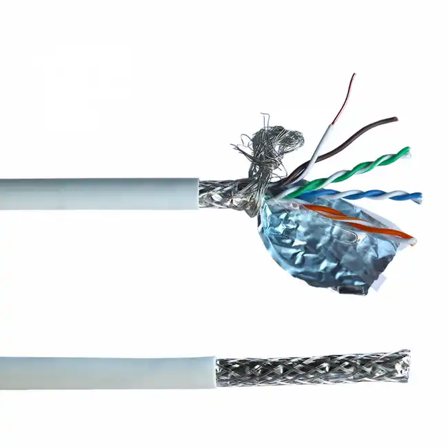 Кабель витая пара LANMASTER LAN-5ESFTP-LSZH-WH