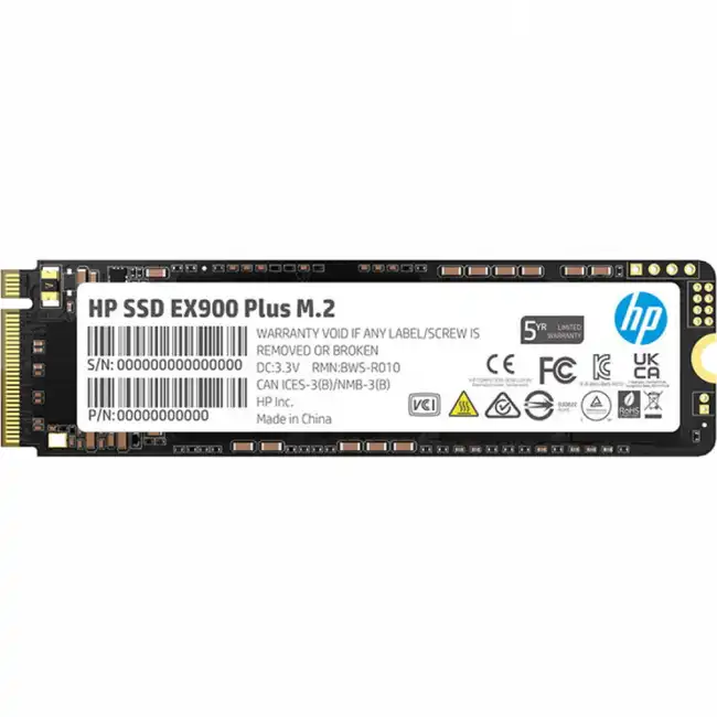 Внутренний жесткий диск HP EX900 Plus Series 35M34AA#ABB (SSD (твердотельные), 1 ТБ, M.2, PCIe)