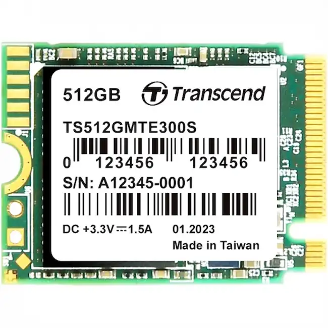 Внутренний жесткий диск Transcend MTE300S TS512GMTE300S (SSD (твердотельные), 512 ГБ, M.2)