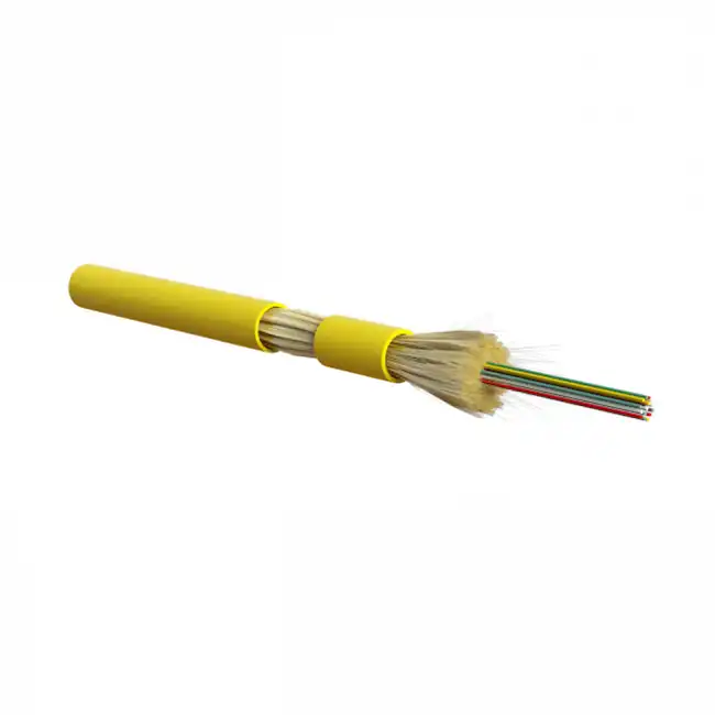 Оптический патч-корд Hyperline FO-MC3-IN-9S-12-LSZH-YL