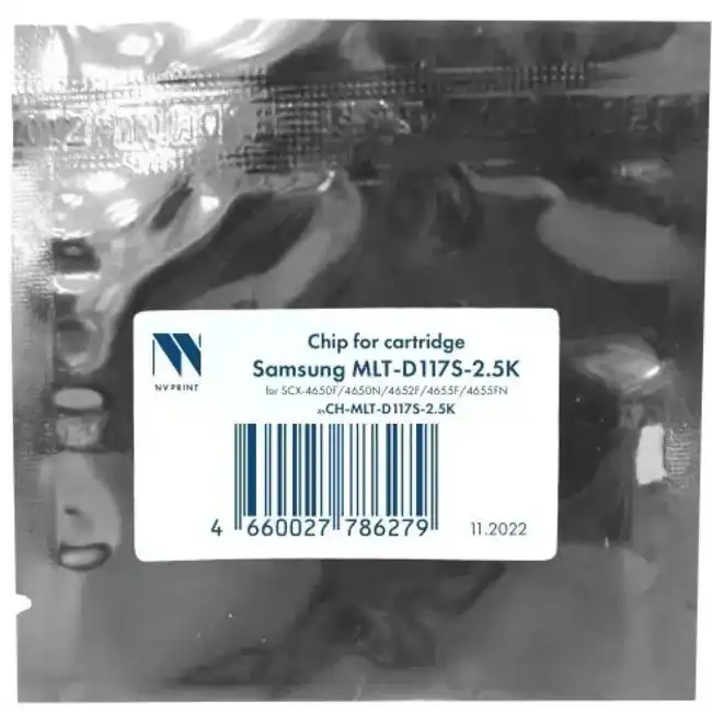 Опция для печатной техники NV Print Чип для MLT-D117S для SCX-4650F/4650N/4652F/4655F/4655FN (2.5K) NV-CH-MLT-D117S