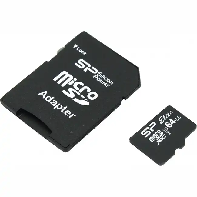 Флеш (Flash) карты Silicon Power Elite Class 10 UHS-I SP064GBSTXBU1V21S (64 ГБ)