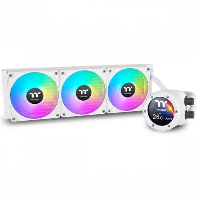 Охлаждение Thermaltake TH360 V2 Ultra EX ARGB Sync Snow Edition CL-W426-PL12SW-A (Для процессора)