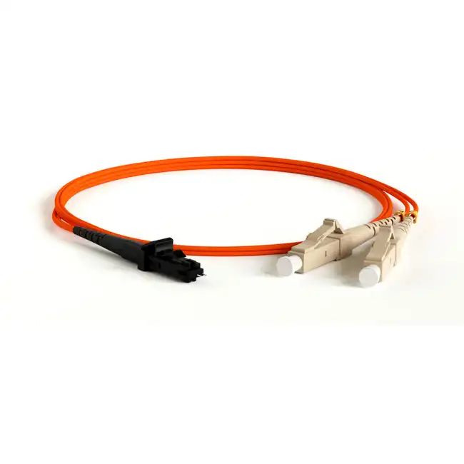 Оптический патч-корд Hyperline FC-D2-50-LC/PR-MTRJM/PR-H-2M-LSZH-OR