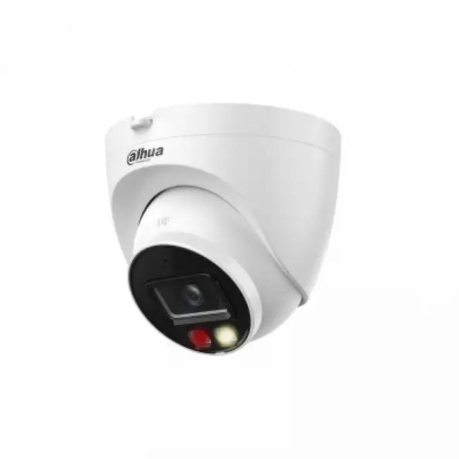 IP видеокамера Dahua DH-IPC-HDW2449TP-S-LED-0280B-PRO (Купольная, Уличная, Проводная, Фиксированный объектив, 2.8 мм, 1/1.8ʺ, 4 Мп ~ 2688×1520)
