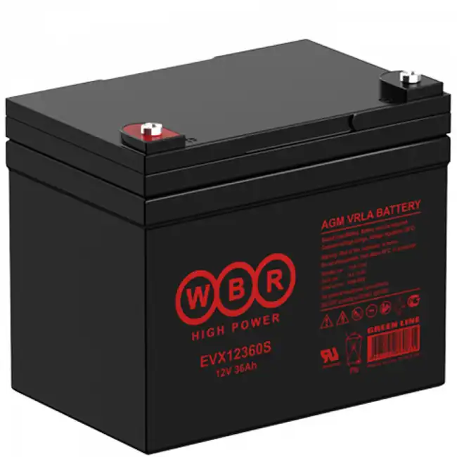 Сменные аккумуляторы АКБ для ИБП WBR EVX12360S EVX12360S WBR (12 В)