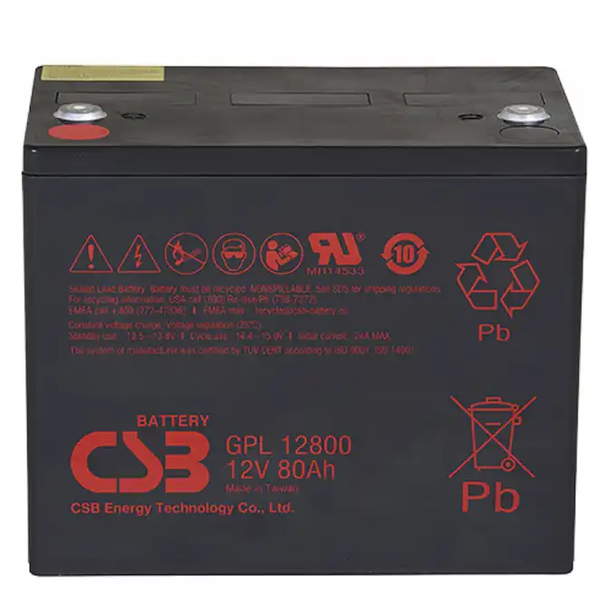 Сменные аккумуляторы АКБ для ИБП CSB GPL12800 GPL12800 CSB (12 В)