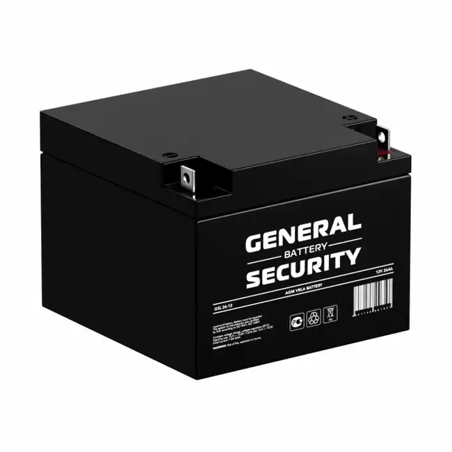 Сменные аккумуляторы АКБ для ИБП General Security GSL26-12 GSL26-12 GENERAL SECURITY (12 В)