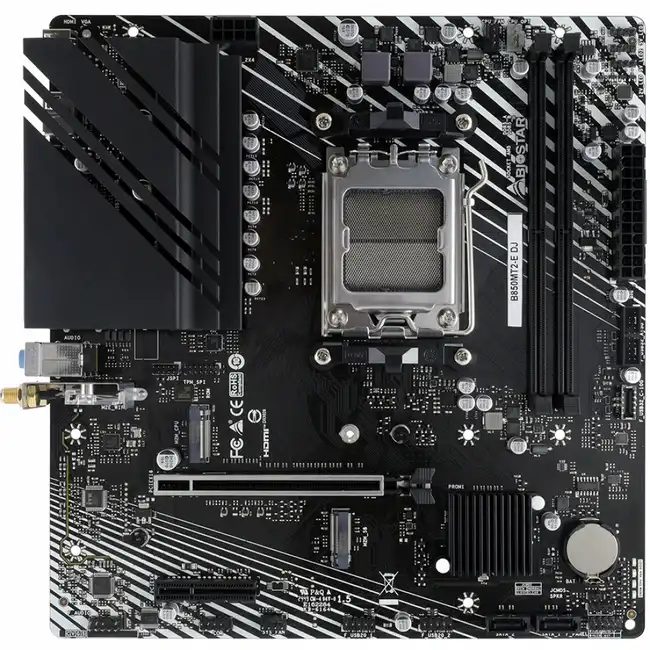 Материнская плата BIOSTAR B850MT2-E DJ (micro-ATX, AMD AM5)