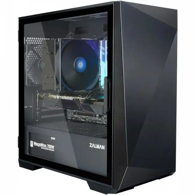 Корпус Zalman Z1 Iceberg Black Z1 ICEBERG BLACK (Midi-Tower)
