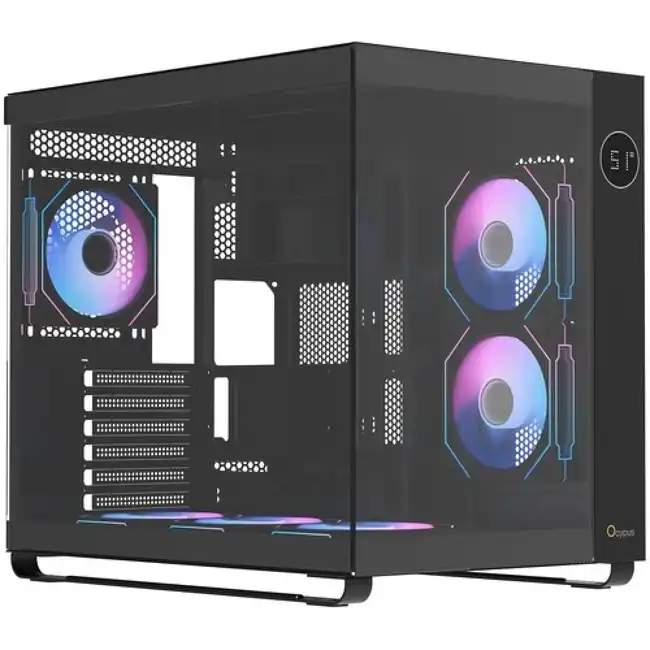Корпус Ocypus Iota C70 ARGB Black Iota-C70-BKD600XX-GL (Midi-Tower)