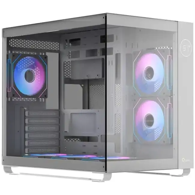 Корпус Ocypus Iota C70 ARGB White Iota-C70-WHD600XX-GL (Midi-Tower)