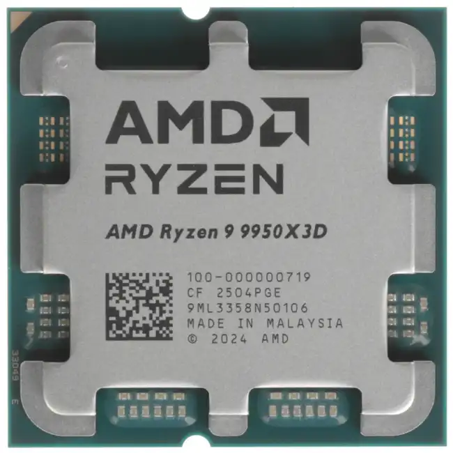 Процессор AMD Ryzen 9 9950X3D OEM (4.3 ГГц, 128 МБ, OEM)