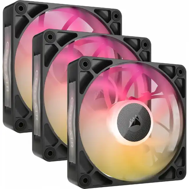 Охлаждение Corsair iCUE LINK RX120 MAX RGB Black CO-9051034-WW (Для системного блока)