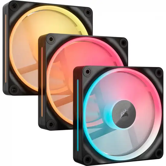 Охлаждение Corsair iCUE LINK LX120-R RGB Black CO-9051050-WW (Для системного блока)