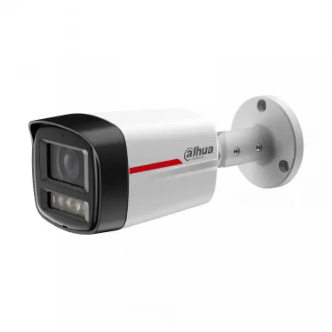 IP видеокамера Dahua DH-IPC-HFW2849TLP-S-LED-0280B-PRO (Цилиндрическая, Уличная, Проводная, Фиксированный объектив, 2.8 мм, 1/1.8ʺ, 8 Мп ~ 3840×2160 4K UHD или Ultra HD)