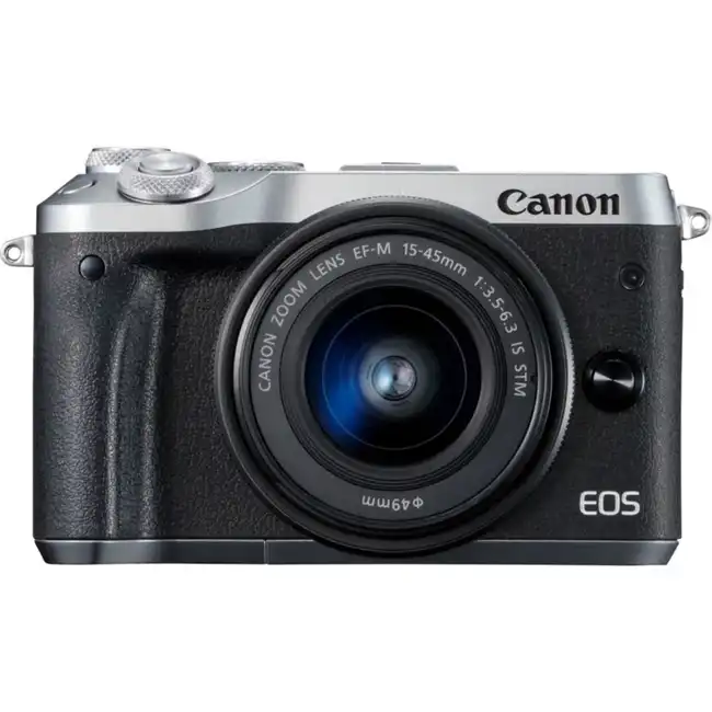 Фотоаппарат Canon EOS M6 + EF-M 15-45mm Kit Silver 1725C012