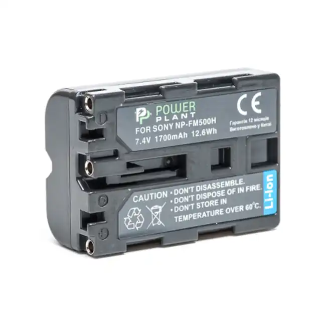 Аксессуар для фото и видео PowerPlant Sony NP-FM500H 1700mAh DV00DV1229