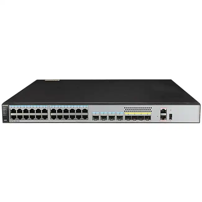 Коммутатор Huawei S5720-28X-PWR-SI S5720-28X-PWR-SI-AC (1000 Base-TX (1000 мбит/с), 4 SFP порта)