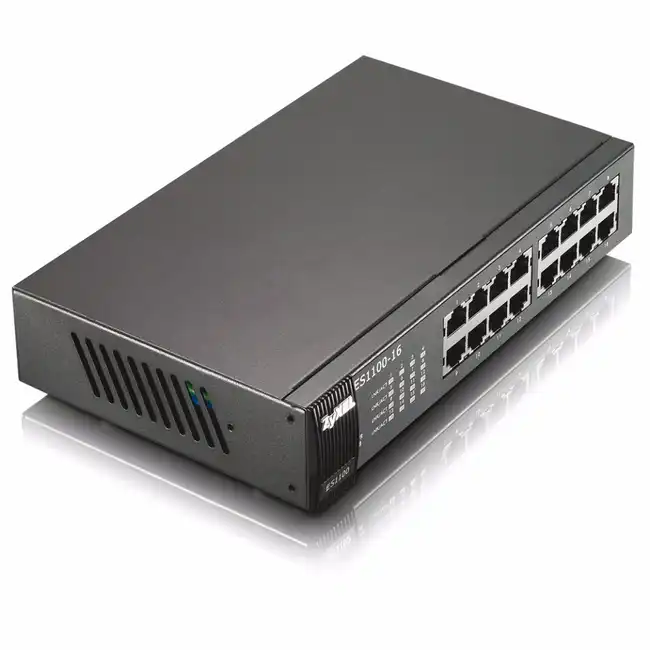 Коммутатор Zyxel ES1100-16P ES1100-16P-EU0102F (100 Base-TX (100 мбит/с))
