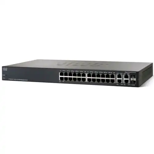 Коммутатор Cisco Small Business SF300-24 SRW224G4-K9-EU (100 Base-TX (100 мбит/с))