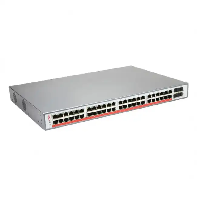 Коммутатор ONV POE36048PFM (1000 Base-TX (1000 мбит/с), 4 SFP порта)