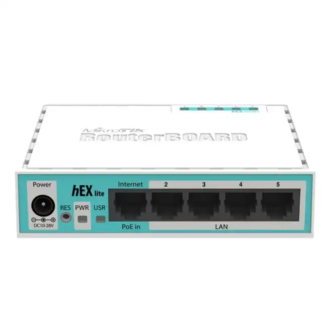 Маршрутизатор Mikrotik RB750r2 hEX (10/100 Base-TX (100 мбит/с))