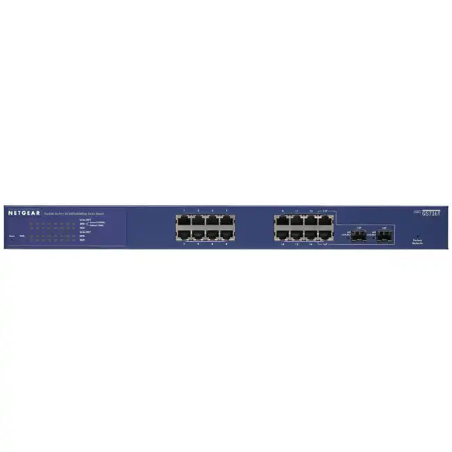 Коммутатор NETGEAR GS716T-300EUS (1000 Base-TX (1000 мбит/с), 2 SFP порта)