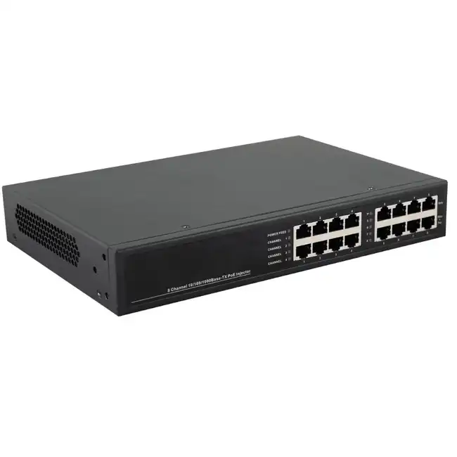 PoE инжектор OSNOVO Midspan-8/150RG (8 портов, 150 Вт)