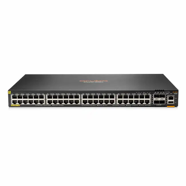 Коммутатор HPE Aruba 6200F JL727A#B2C (1000 Base-TX (1000 мбит/с), 4 SFP порта)