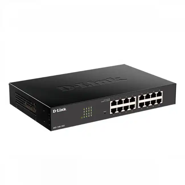 Коммутатор D-link DGS-1100-16V2/A (1000 Base-TX (1000 мбит/с))