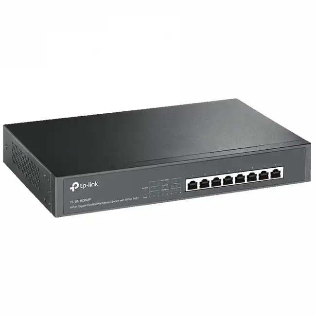 Коммутатор TP-Link TL-SG1008MP(UN) V2.0/3.0 (1000 Base-TX (1000 мбит/с))