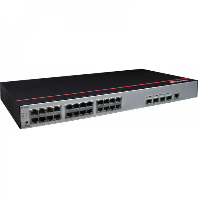 Коммутатор Huawei S5735-L24T4S-A1 98011306_BSW (1000 Base-TX (1000 мбит/с), 4 SFP порта)