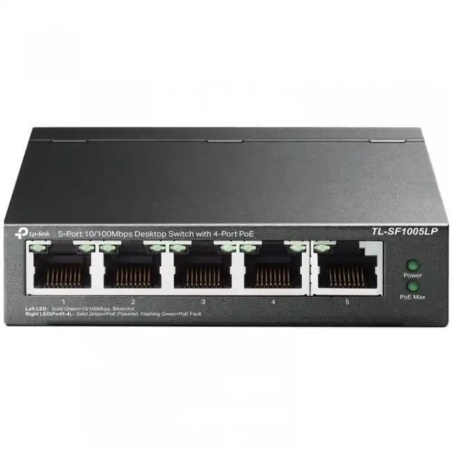 Коммутатор TP-Link TL-SF1005LP(UN) V1.0/V2.0 (100 Base-TX (100 мбит/с))