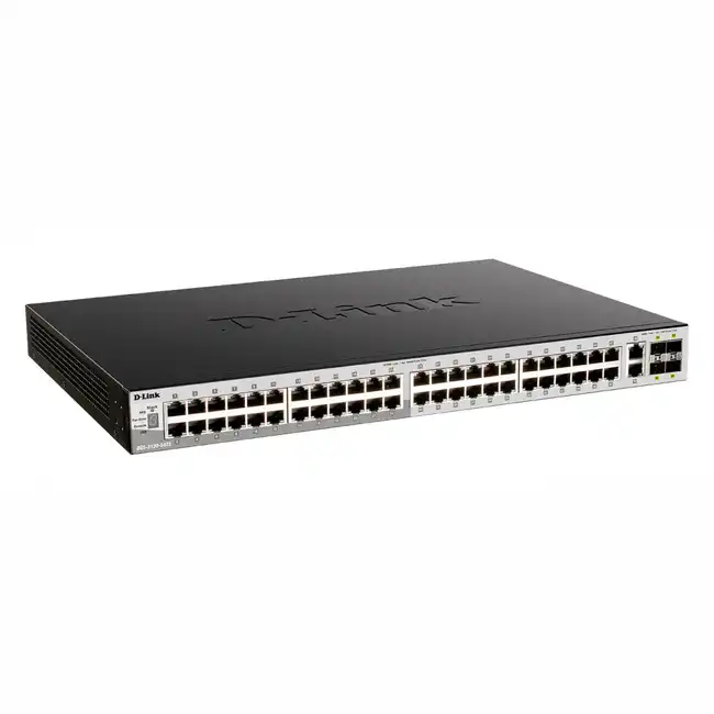 Коммутатор D-link DGS-3130-54TS (1000 Base-TX (1000 мбит/с), 4 SFP порта)