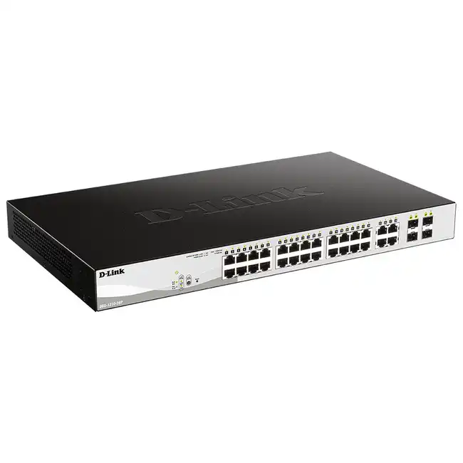 Коммутатор D-link DGS-1210-28P/F (1000 Base-TX (1000 мбит/с))