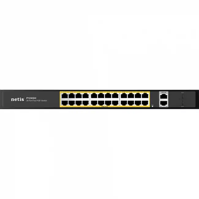 Коммутатор Netis P124GH (100 Base-TX (100 мбит/с), 2 SFP порта)