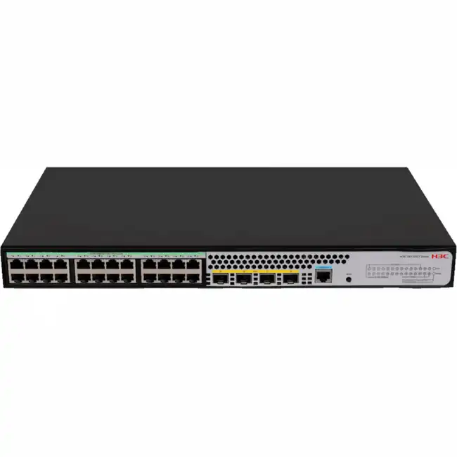 Коммутатор H3C S5120V3-28S-PWR-LI LS5120V3-28S-PWR-LI-GL Switch (1000 Base-TX (1000 мбит/с), 4 SFP порта)
