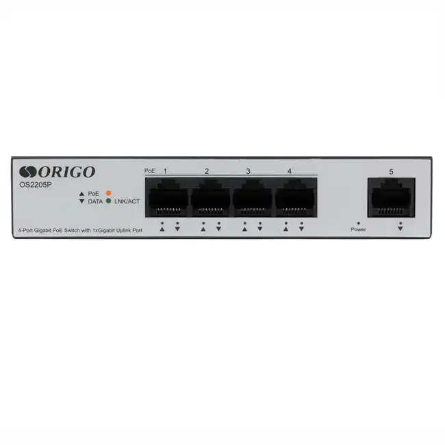 Коммутатор Origo OS2205P OS2205P/60W/A1A (1000 Base-T (1000 мбит/с))