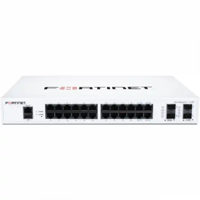 Коммутатор Fortinet FortiSwitch 124F FS-124F (1000 Base-T (1000 мбит/с), 4 SFP порта)