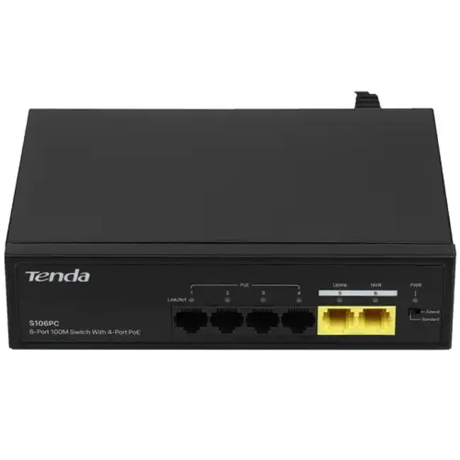 Коммутатор TENDA S106PC (1000 Base-T (1000 мбит/с))
