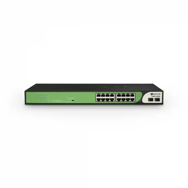 Коммутатор BDCOM S1500-16P2S (1000 Base-T (1000 мбит/с), 1 SFP порт)