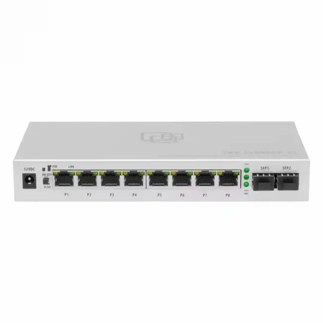 Коммутатор SNR S1908GP-2S SNR-S1908GP-2S (1000 Base-T (1000 мбит/с), 2 SFP порта)