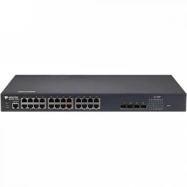 Коммутатор BDCOM S2928-P (1000 Base-T (1000 мбит/с), 4 SFP порта)